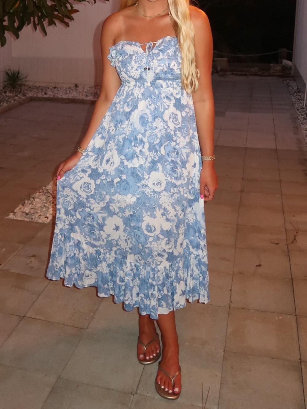 Vici Strapless Sundress